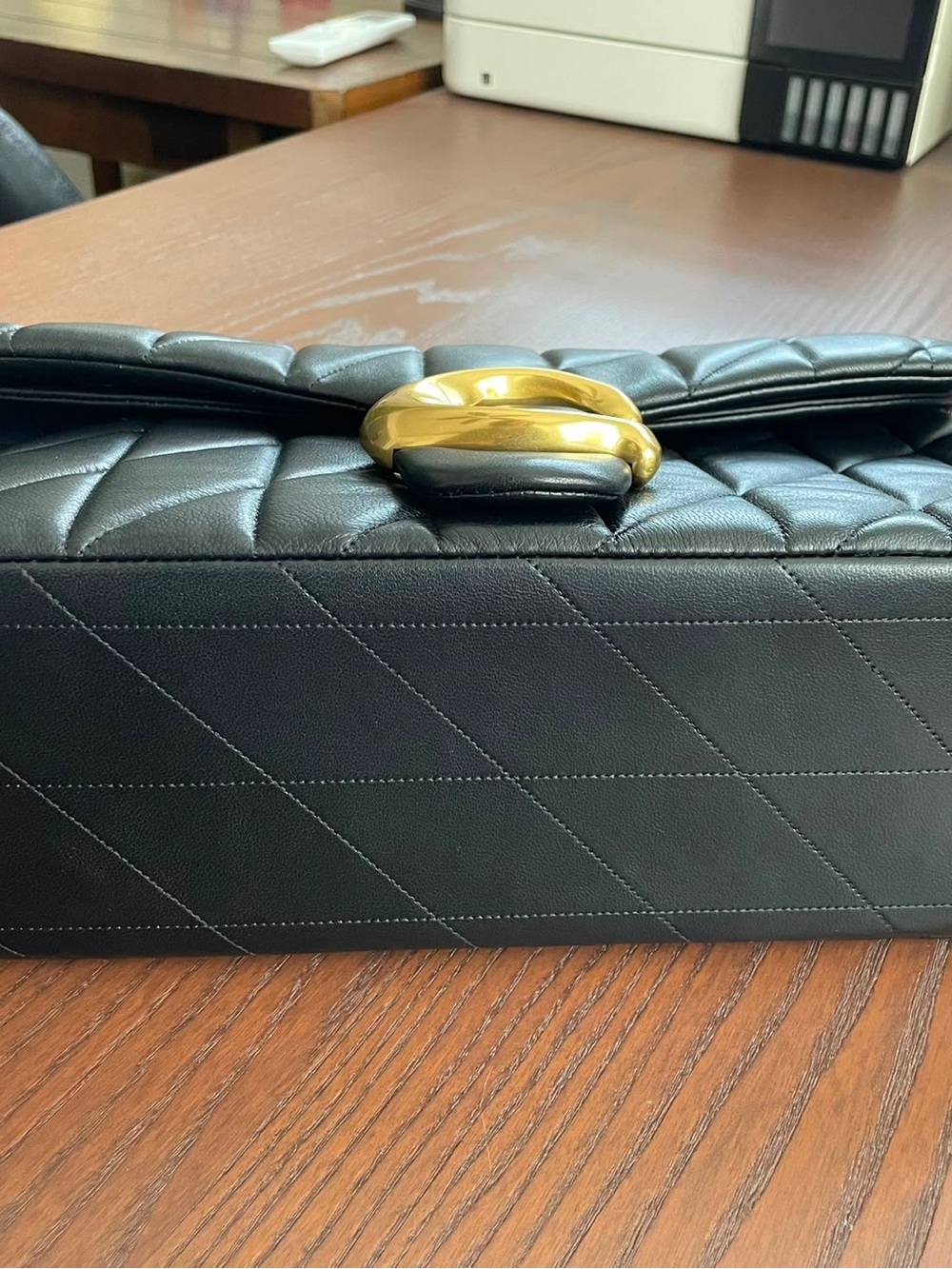 Coach Tabby 33 EUC - Black Nappa Leather - Brass Hardware - Picture 7 of 16